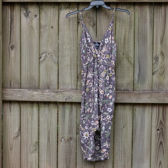 Angie Dresses & Skirts - Floral Wrap Midi Dress